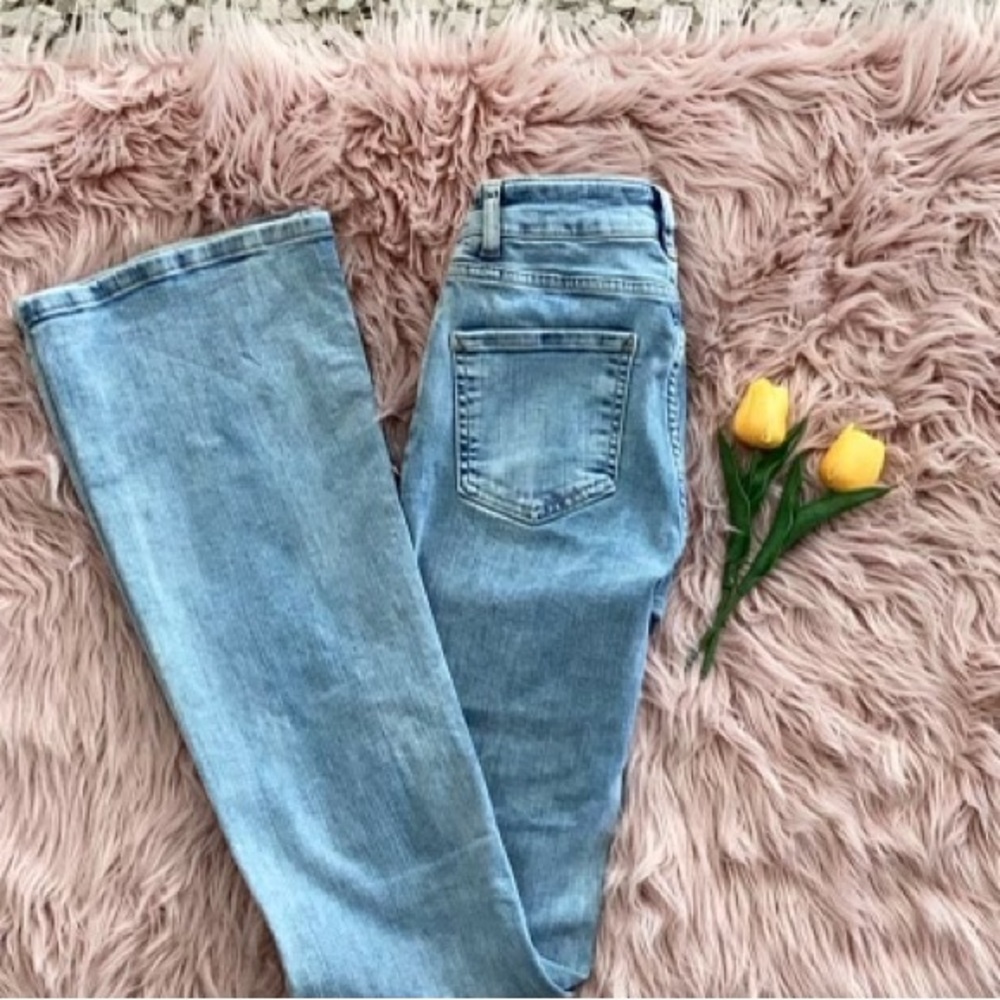 Flare bottom Zara jeans